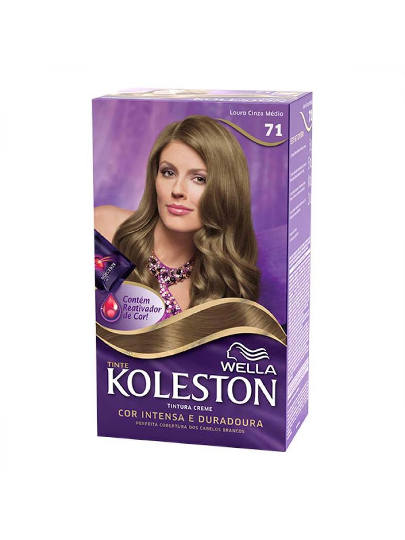 Tintura Koleston 71 Louro Cinza Médio