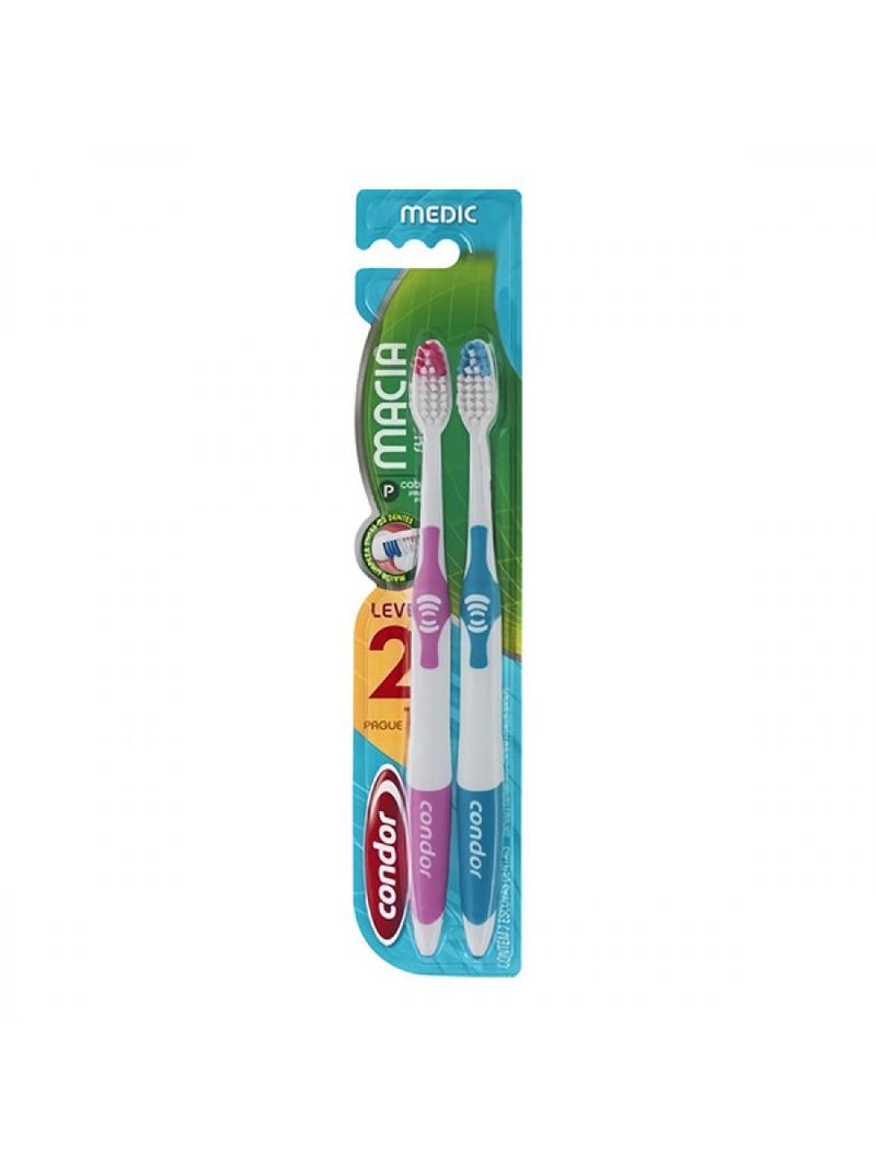 Escova Dental Condor Medic Leve 2 Pague 1