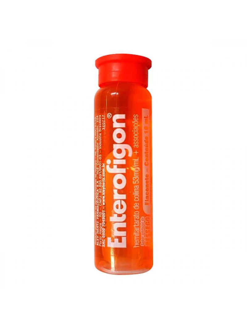Enterofigon Pêssego Com 1 Flaconete