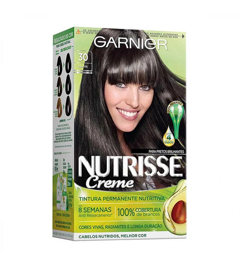 Tintura Nutrisse Creme 30 Grafite