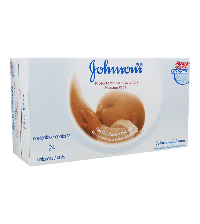 Absorvente Para Seios Johnsons Com 24 Unidades