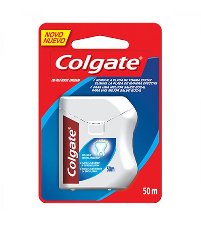 Fio Dental Colgate Encerado 50 Metros