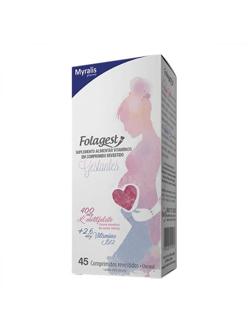 Folagest Com 45 Comprimidos