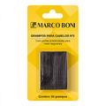 Grampo Para Cabelo Marco Boni N.5 Preto Com 50 Unidades