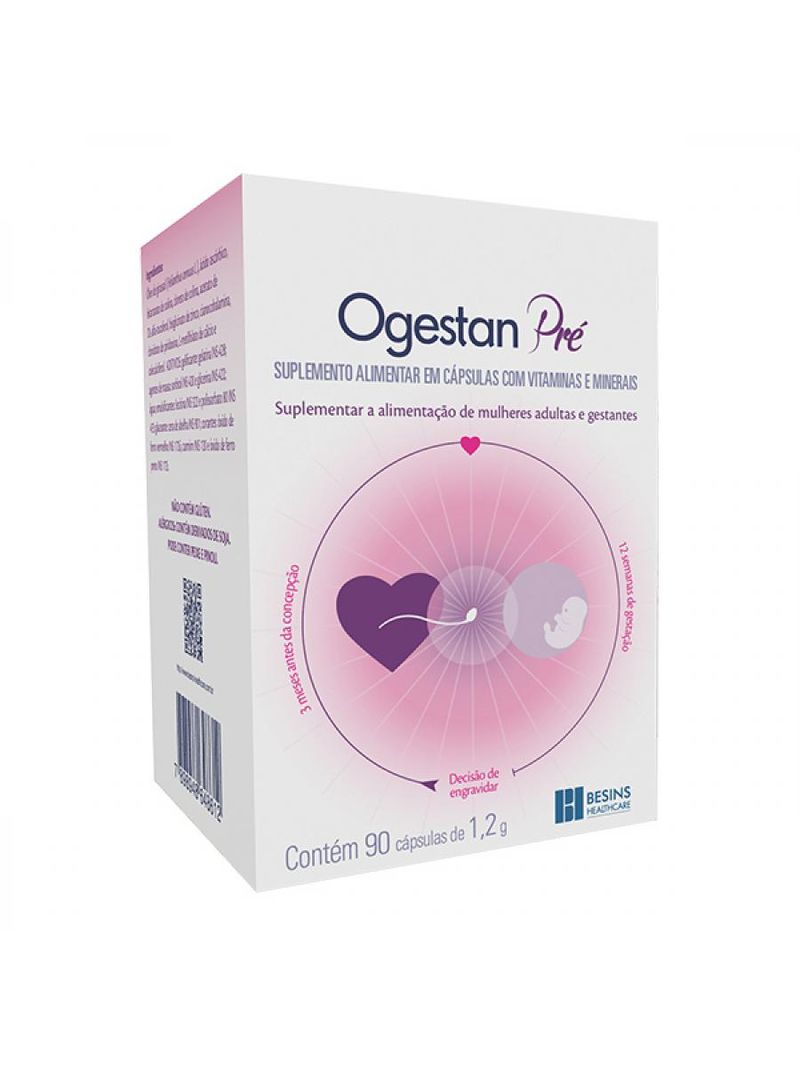 Ogestan Pre Com 90 Cápsulas