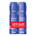 Desodorante Nivea Feminino Aerossol Protect Care 2 Unidades De 150ml