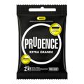 Preservativo Prudence Extra Grande Com 3 Unidades