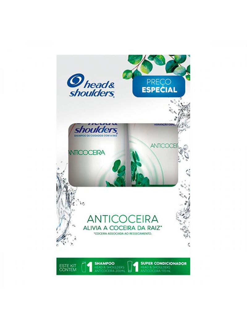 Kit Head And Shoulders Anticoceira Shampoo 200ml + Condicionador 170ml
