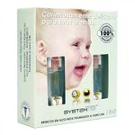 Brinco System 75 Cristal Dourado Infantil 01