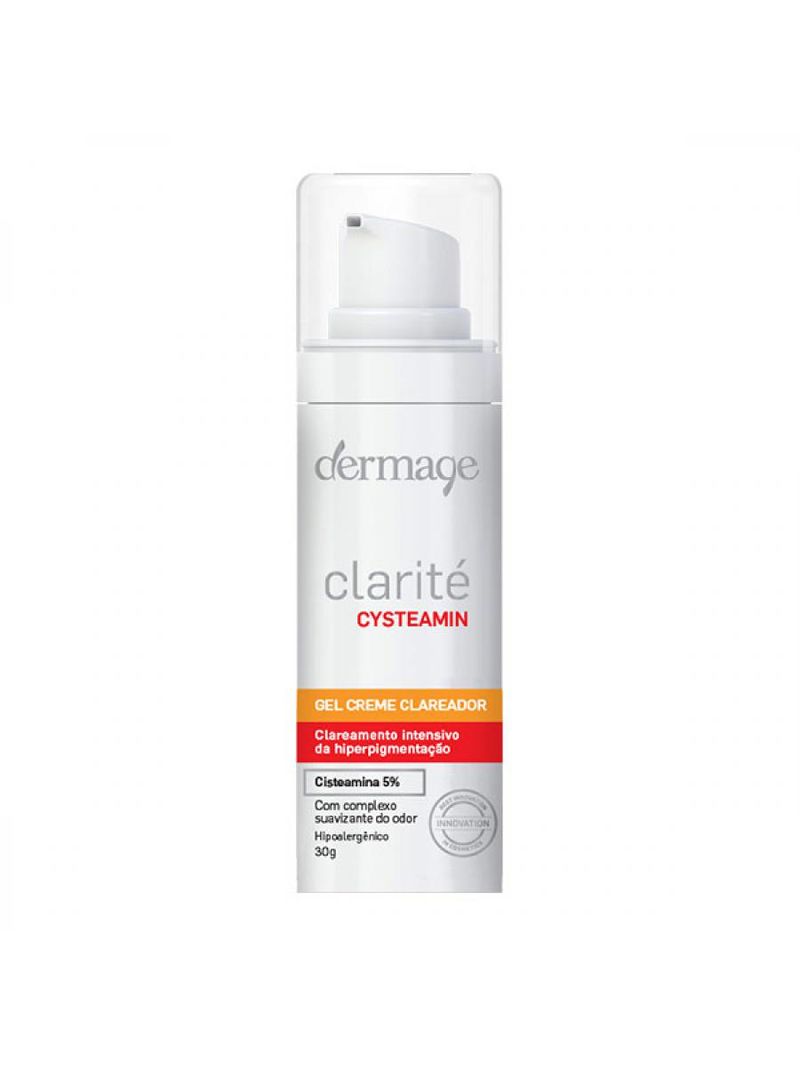 Dermage Gel Creme Clareador Clarité Cysteamin 30g