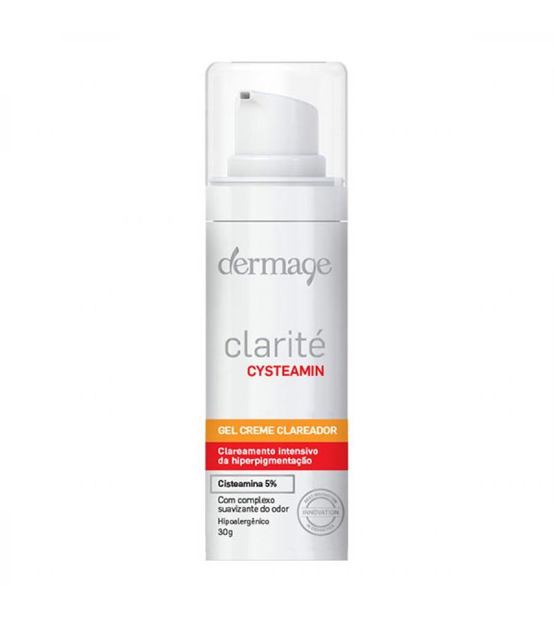 Dermage Gel Creme Clareador Clarité Cysteamin 30g