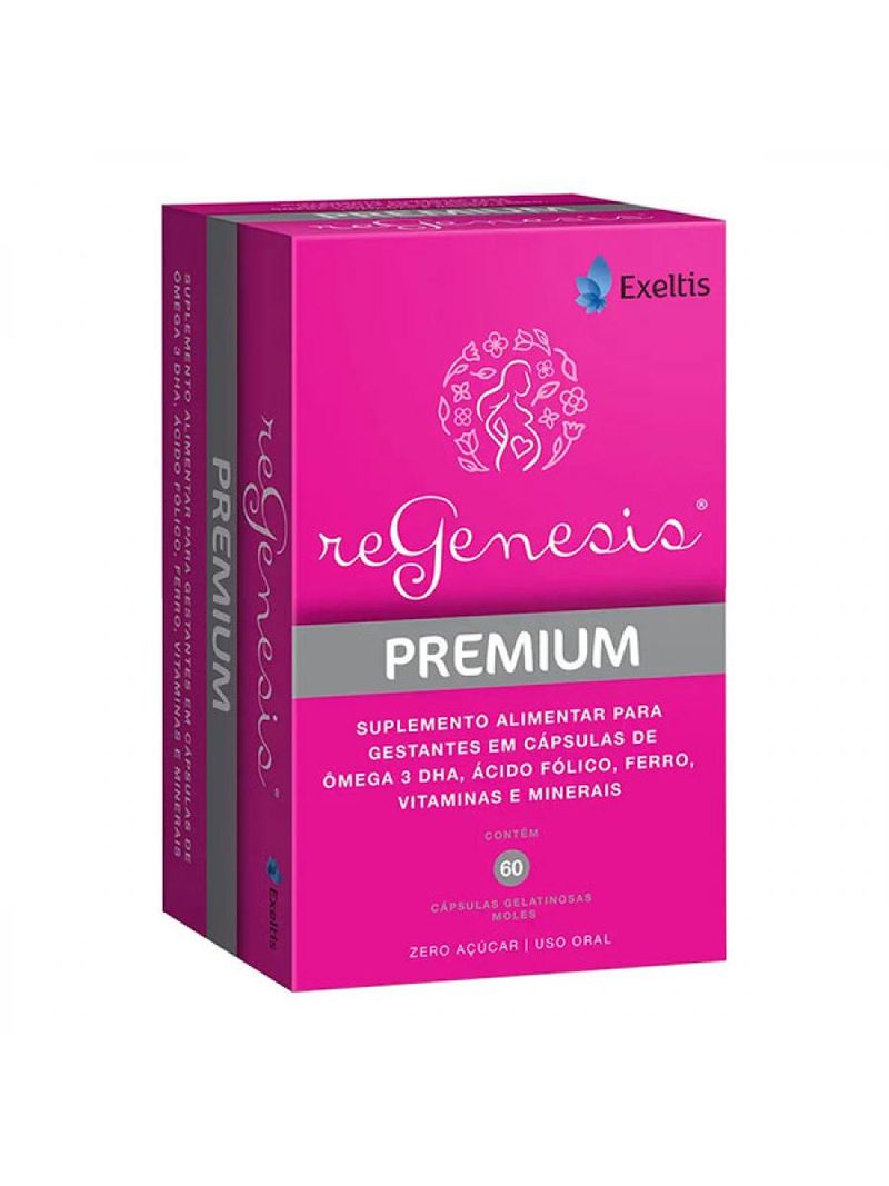 Regenesis Premium Com 60 Cápsulas Gelatinosas