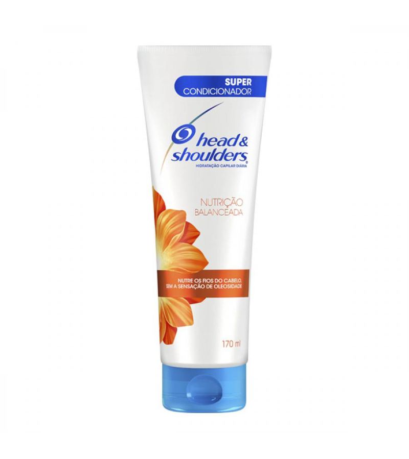 Super Condicionador Head Shoulders Nutrição Balanceada 170ml