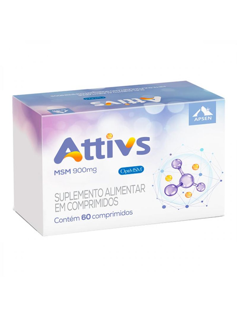 Attivs 900mg Com 60 Comprimidos