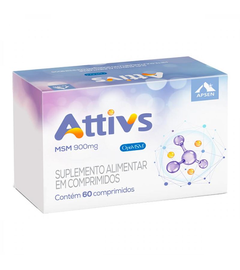 Attivs 900mg Com 60 Comprimidos