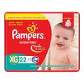 Fralda Pampers Supersec Tamanho Xg Com 22 Unidades