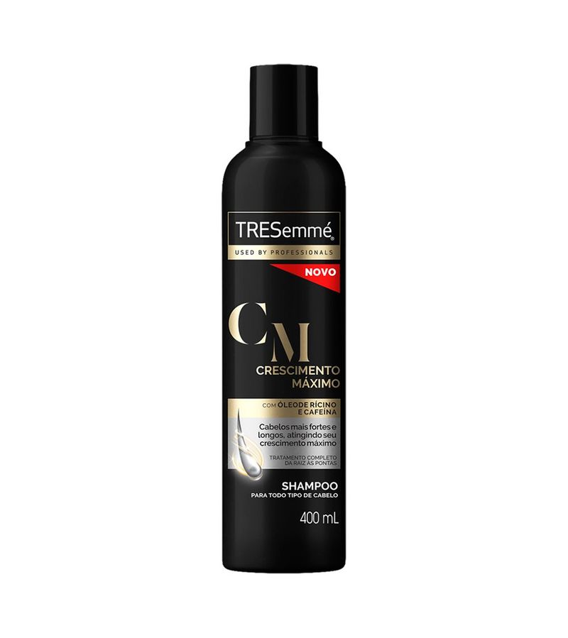 Shampoo Tresemmé Crescimento Máximo 400ml