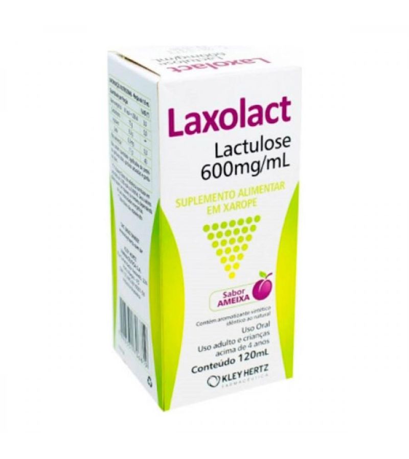 Laxolact Ameixa 600mg/ml Xarope 120ml