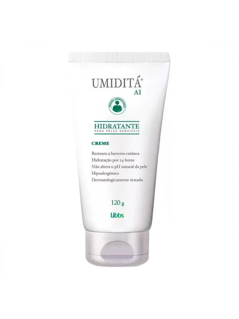 Umiditá Ai Creme Hidratante Para Peles Sensíveis 120gr