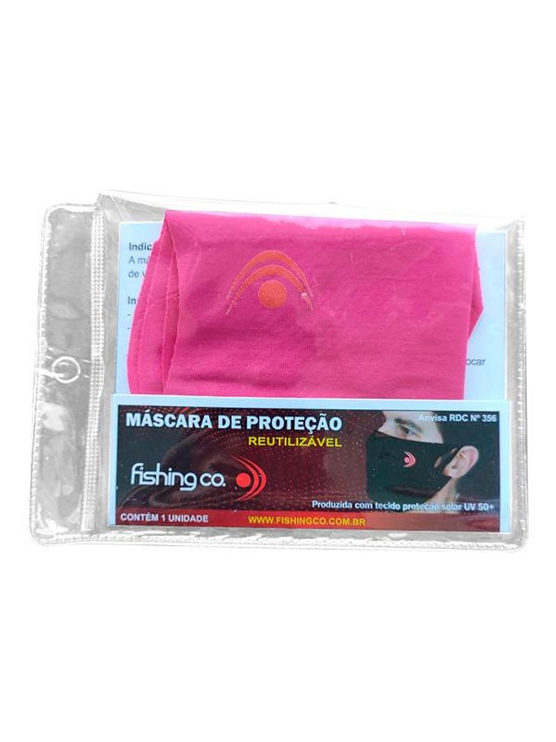 Máscara De Proteção Reutilizável Fishing Co Com 1 Unidade