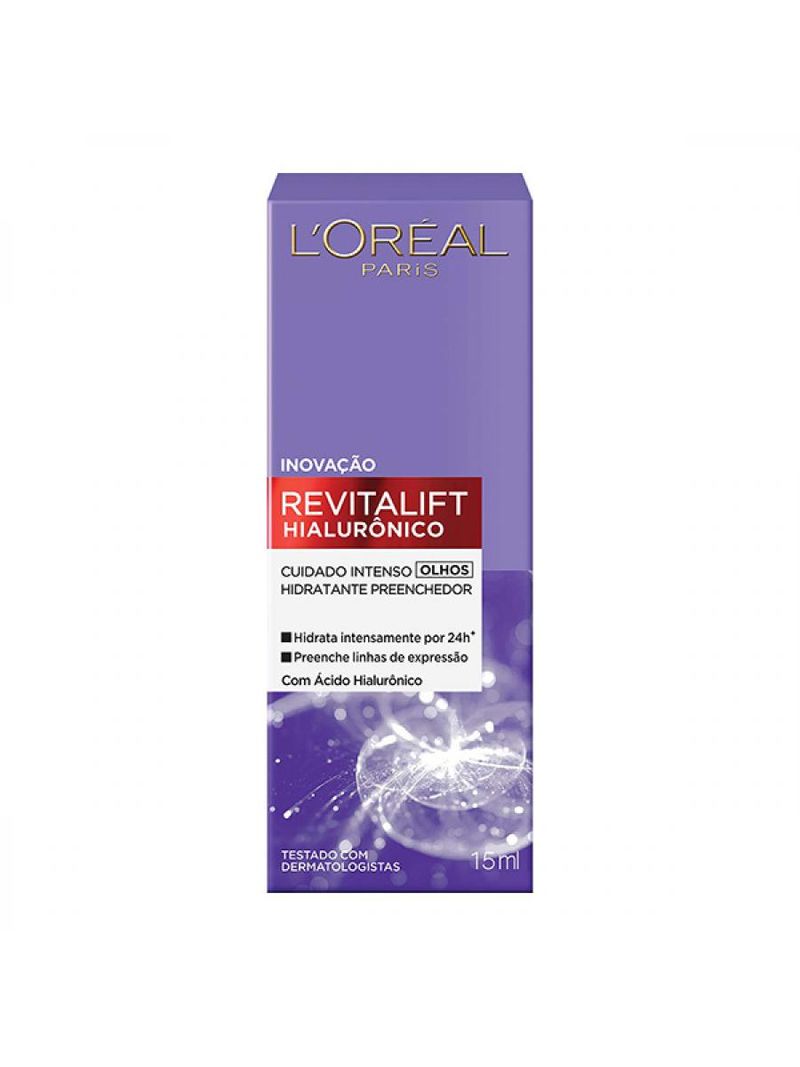 Loréal Revitalift Hialurônico Olhos 15ml