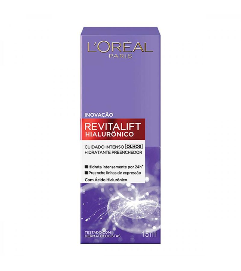 Loréal Revitalift Hialurônico Olhos 15ml