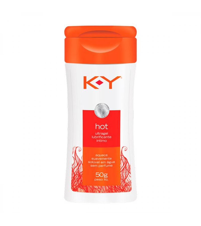 Lubrificante Íntimo Ky Hot Ultragel 50g