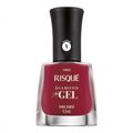 Esmalte Risque Diamond Gel Vinho Bordo 9,5ml