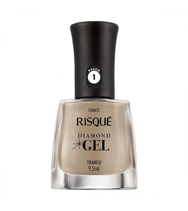 Esmalte Risqué Diamond Gel Tiramisú 9,5ml