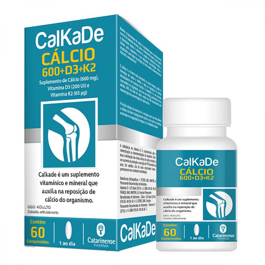 CALKADE CALCIO COM 60 COMPRIMIDOS - Preço Popular