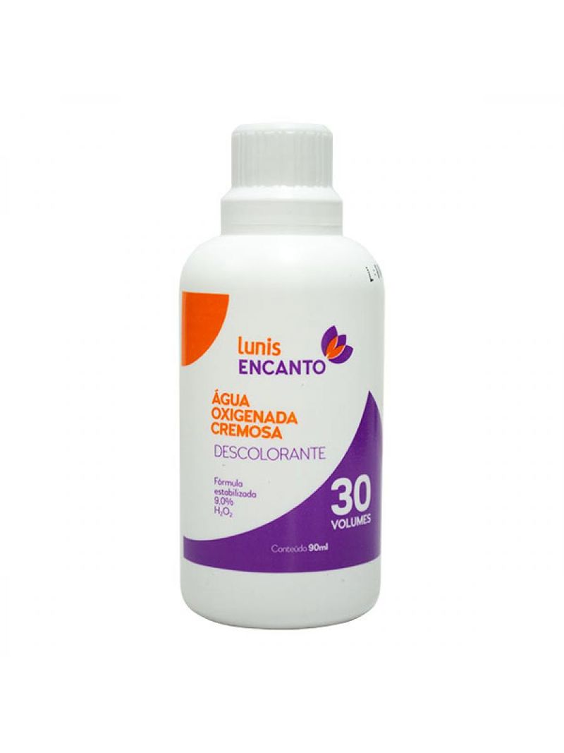 Água Oxigenada 30 Volumes Lunis Encanto 90ml