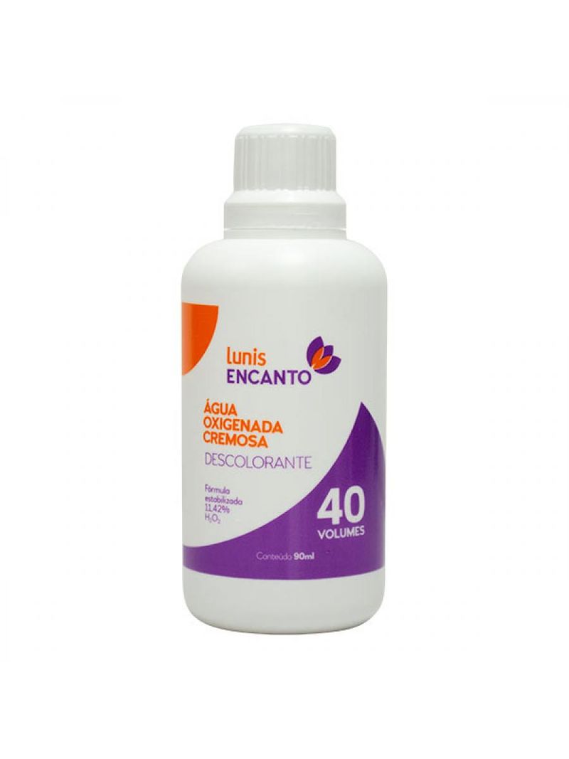 Água Oxigenada 40 Volumes Lunis Encanto 90ml