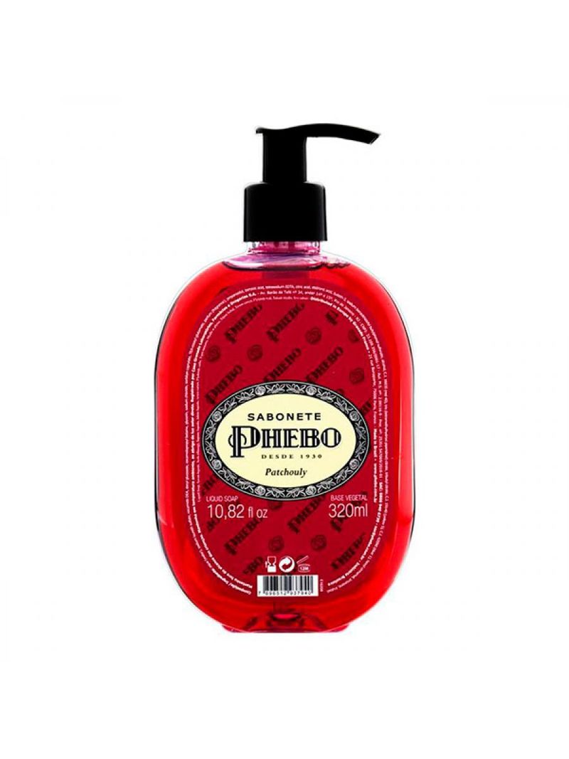 Sabonete Líquido Phebo Patchouly 320ml