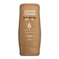 Locao Bronzeadora Cenoura E Bronze Efeito Dourado Fps6 Locao 110ml