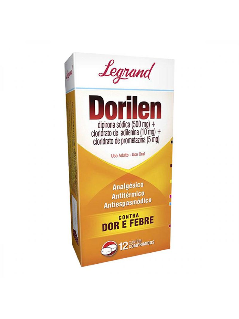 Dorilen Com 12 Comprimidos