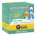 Acetilcisteína Eurofarma 600mg Com 16 Envelopes