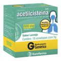 Acetilcisteina Eurofarma 600mg Com 16 Envelopes