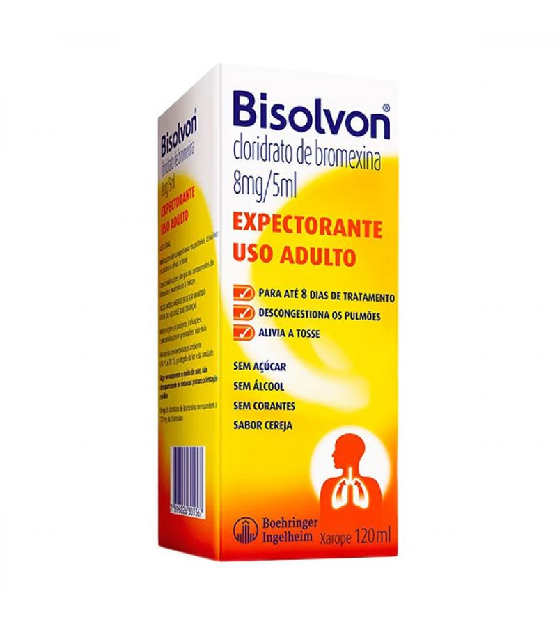 Bisolvon Expectorante Adulto Xarope 120ml