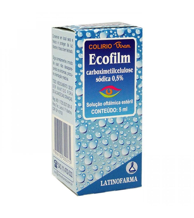 Ecofilm Colirio 5ml - Preço Popular