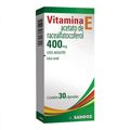 Vitamina E 400mg Com 30 Capsulas