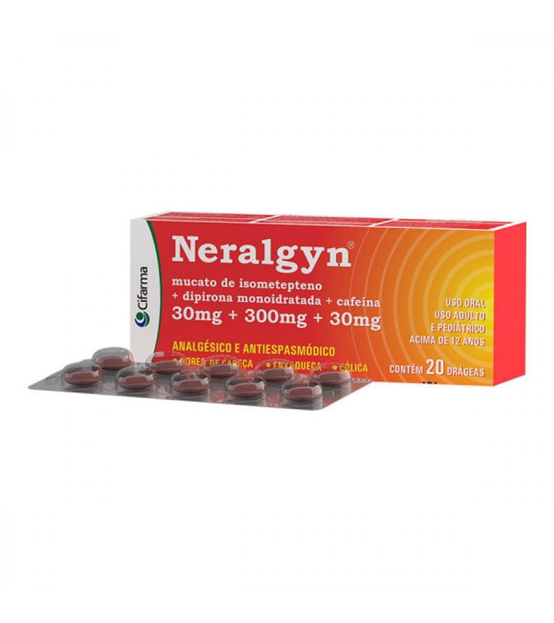 Neralgyn Com 20 Drágeas