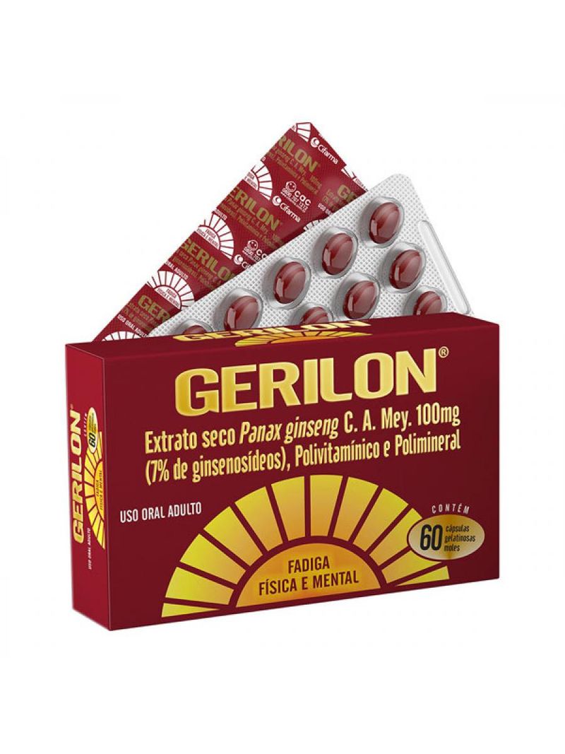Gerilon Com 60 Cápsulas