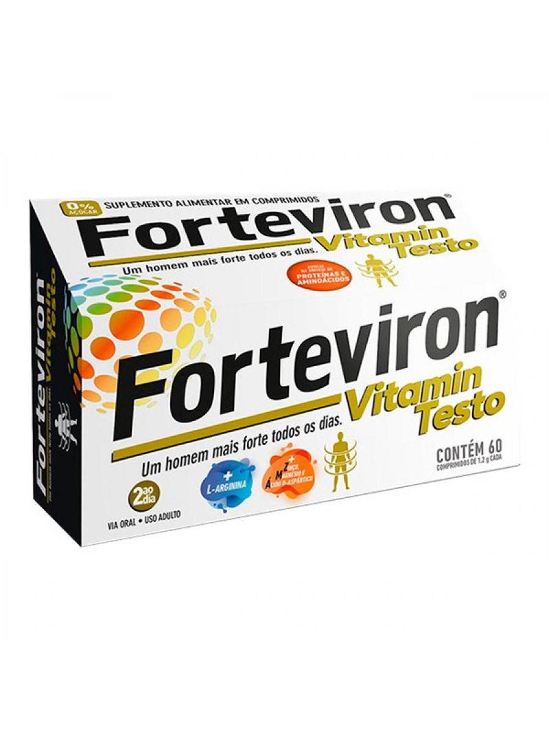 Forteviron Vitamin Testo Com 60 Comprimidos