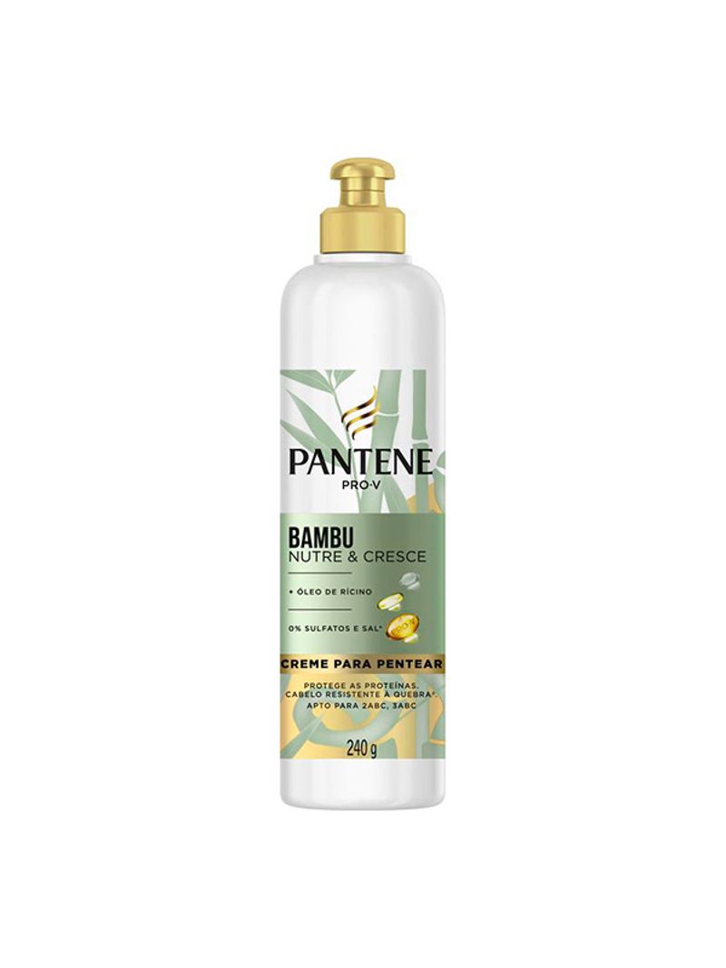 Creme Para Pentear Pantene Bambu 240g