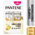 Shampoo + Condicionador Pantene 350+175ml Liso Extremo Especial
