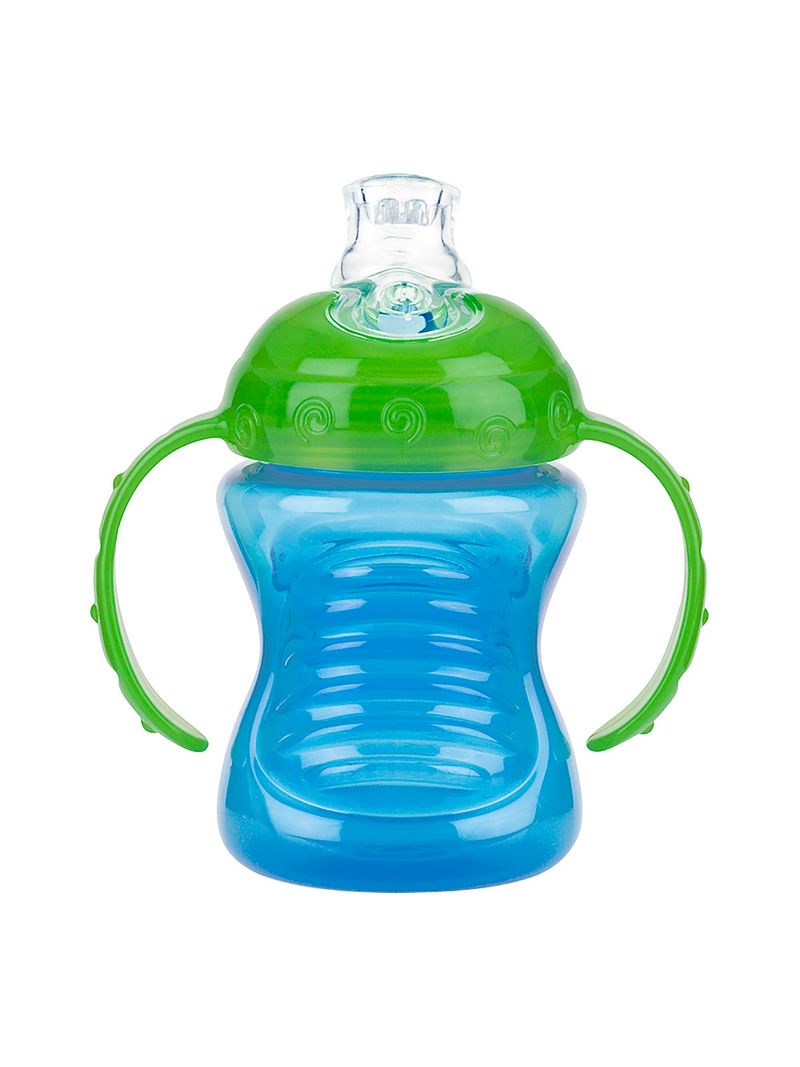 COPO NUBY 240ML COM ALCA AZUL