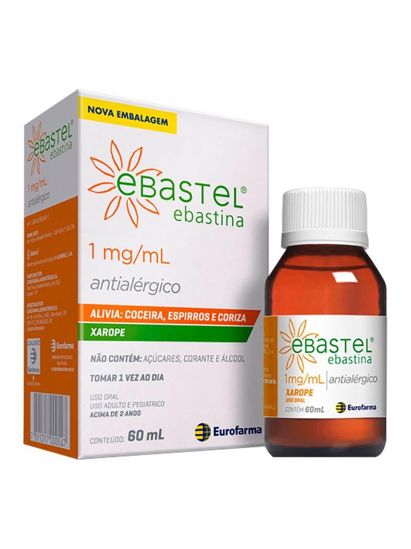 Ebastel Xarope 60ml