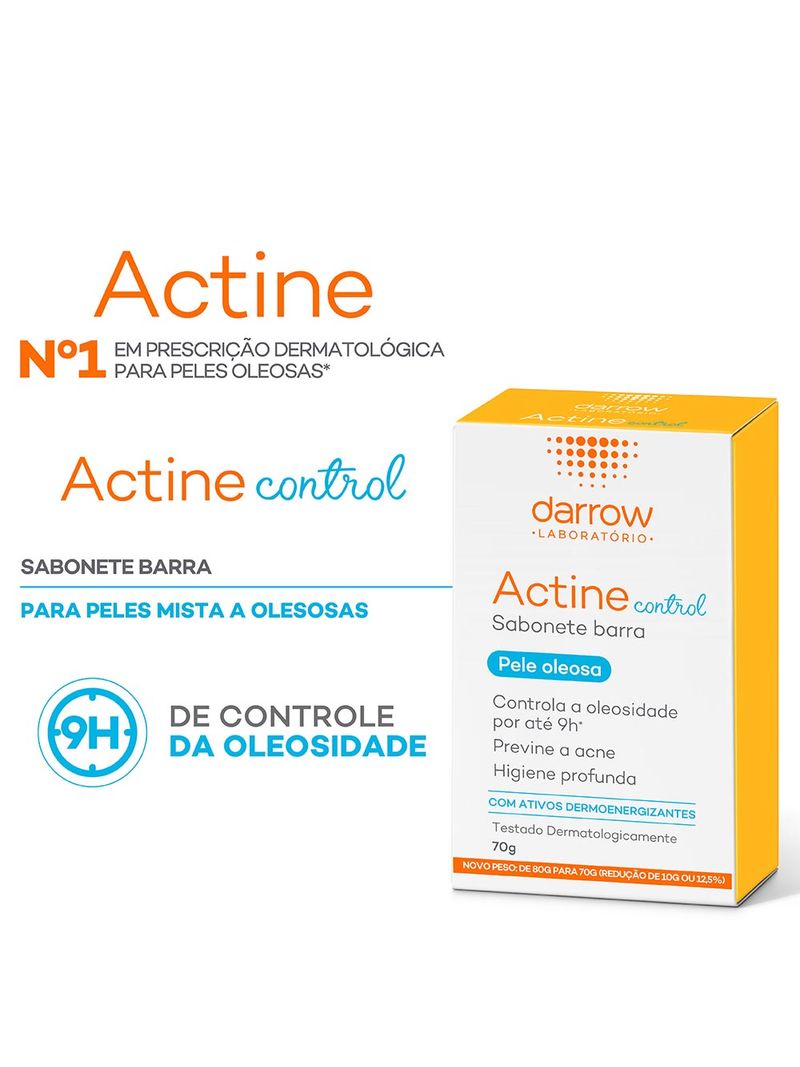 Propaganda do Sabonete Em Barra Actine Control