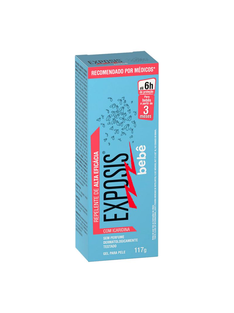REPELENTE EXPOSIS 117ML GEL BEBE