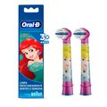 Refil Escova Dental Oral B Eletrica Com 2 Unidades Princesas